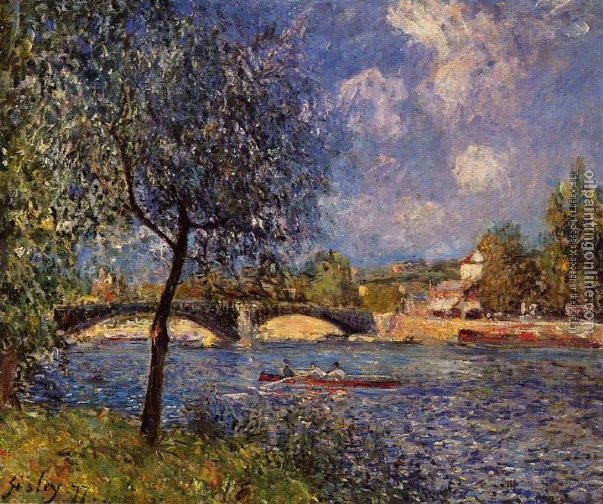 Sisley, Alfred - Rowers